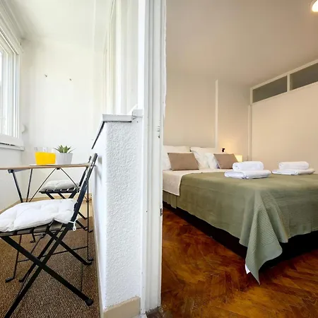 With Balcony In Apartment